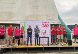 L'intervento del Sindaco Ezio Donadio durante le premiazioni